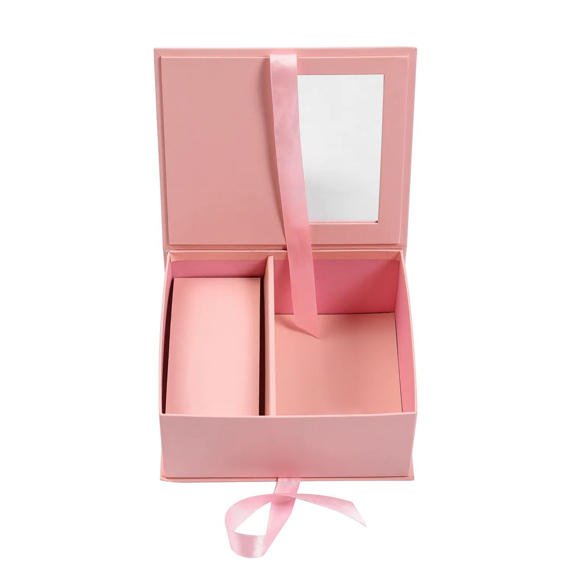 Premium Hediye Kutu - Pembe Şeffaf